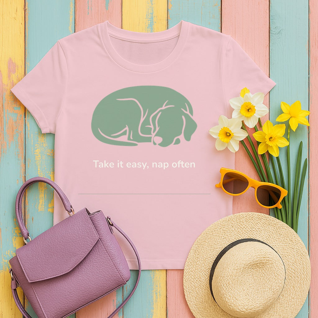 Take it Easy GSP T-Shirt in Blossom