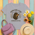 Gordon Good Girl Club Tee in Athletic Heather