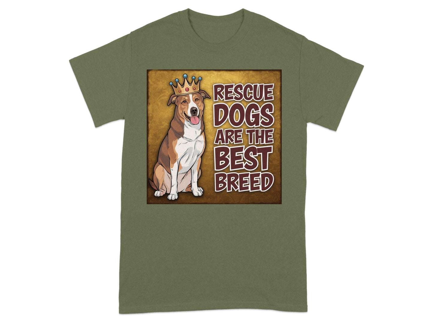 Rescue Dogs Are the Best Breed T-shirt product