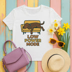 American Water Spaniel low power mode tee flat lay