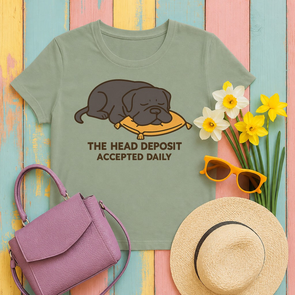 Cane Corso The Head Deposit Tee in Sage