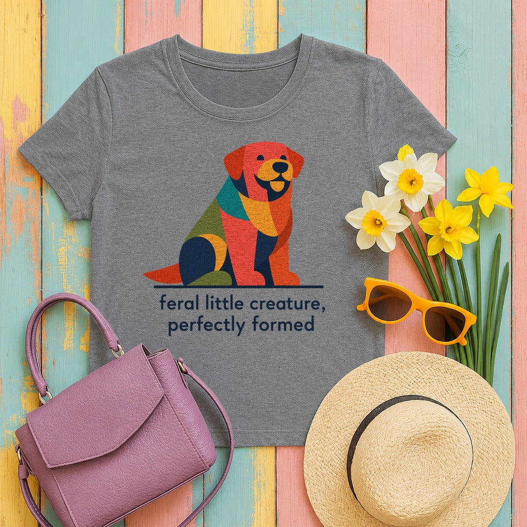 Feral Little Creature Lab T-Shirt in Graphite Heather