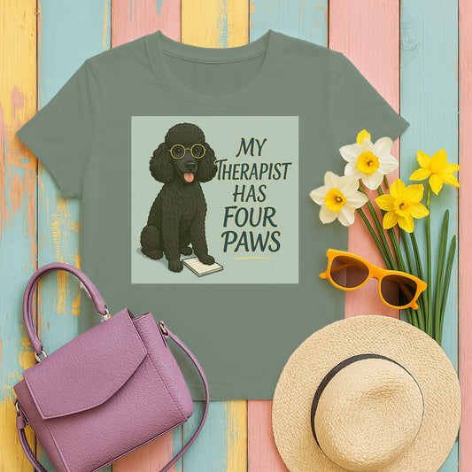 My Therapist Has Four Paws Graphic Tee product