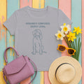 Bracco Italiano Genuinely Confused Tee in Athletic Heather