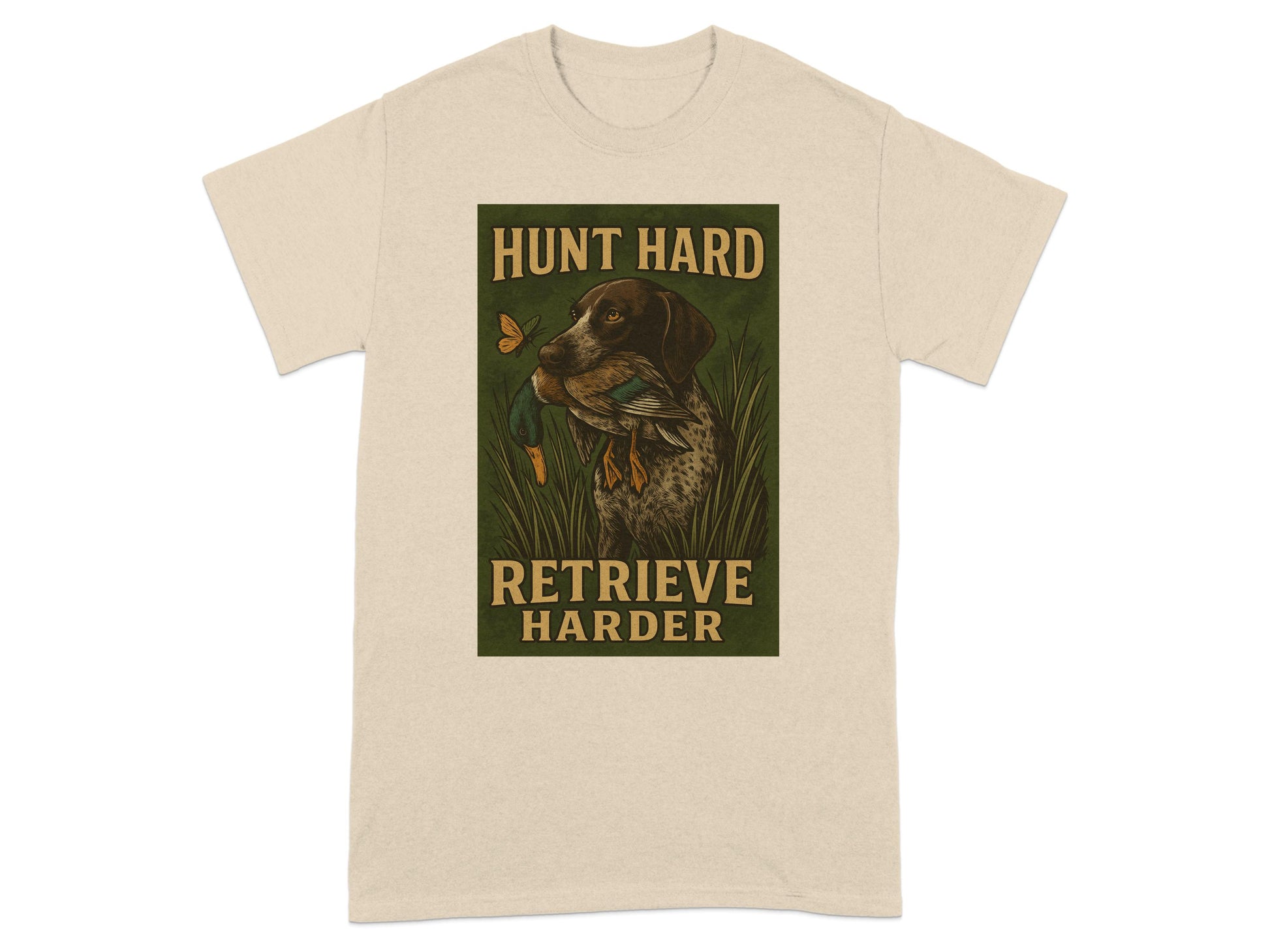 Hunt Hard Retrieve Harder Graphic T-Shirt product