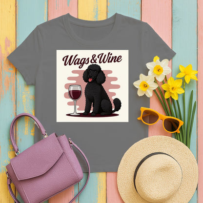 Wags and Wine Graphic T-Shirt Casual Wear Top product type
