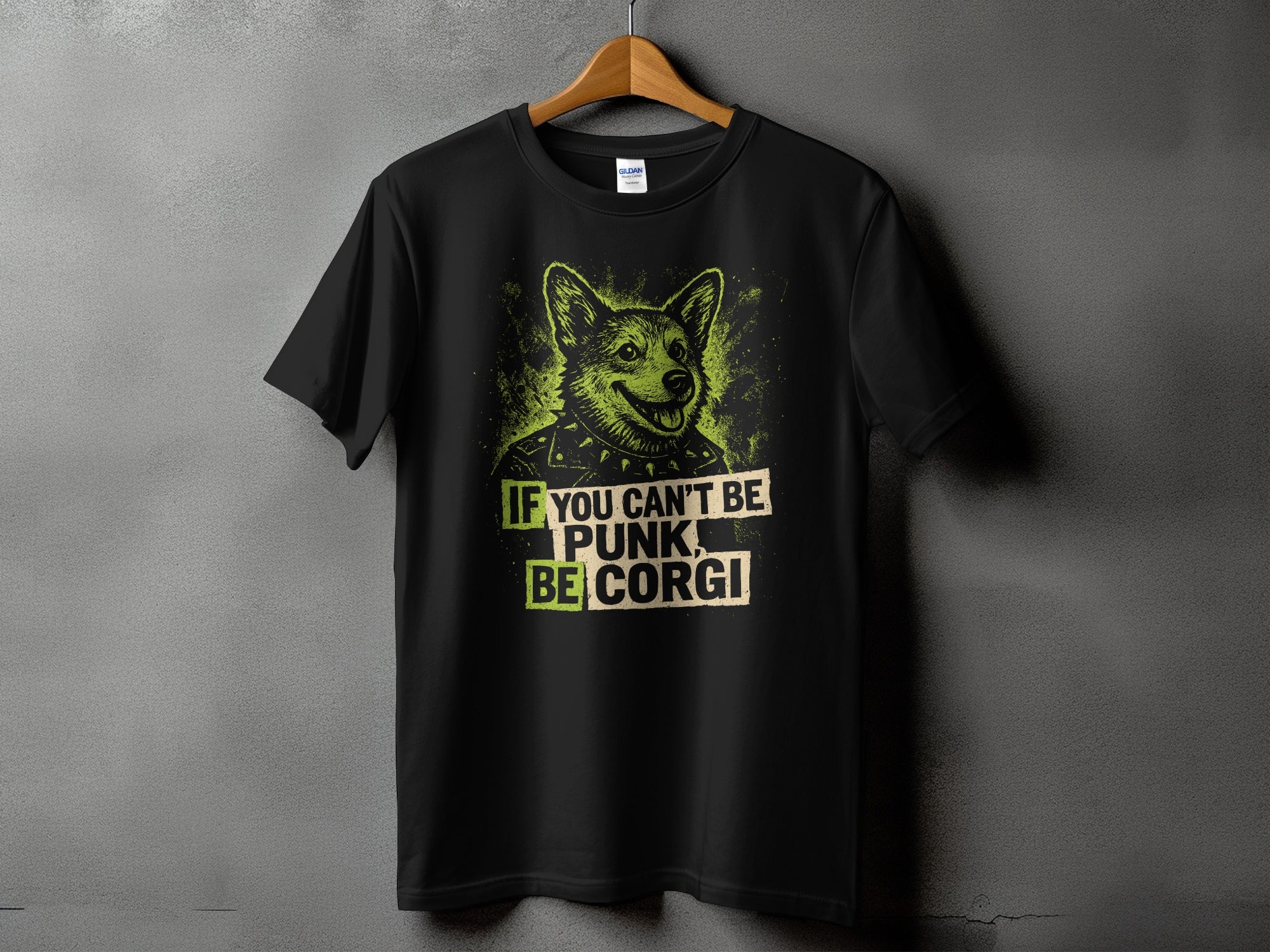 If You Can't Be Punk Be Corgi T-Shirt