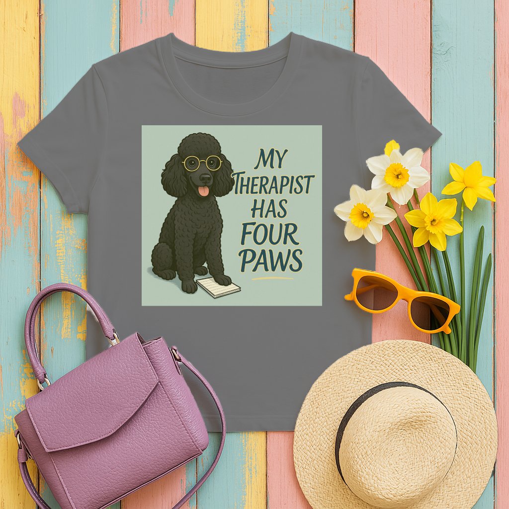 My Therapist Has Four Paws Graphic Tee Shirt product