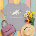 Stay Wild Labrador T-Shirt in Athletic Heather