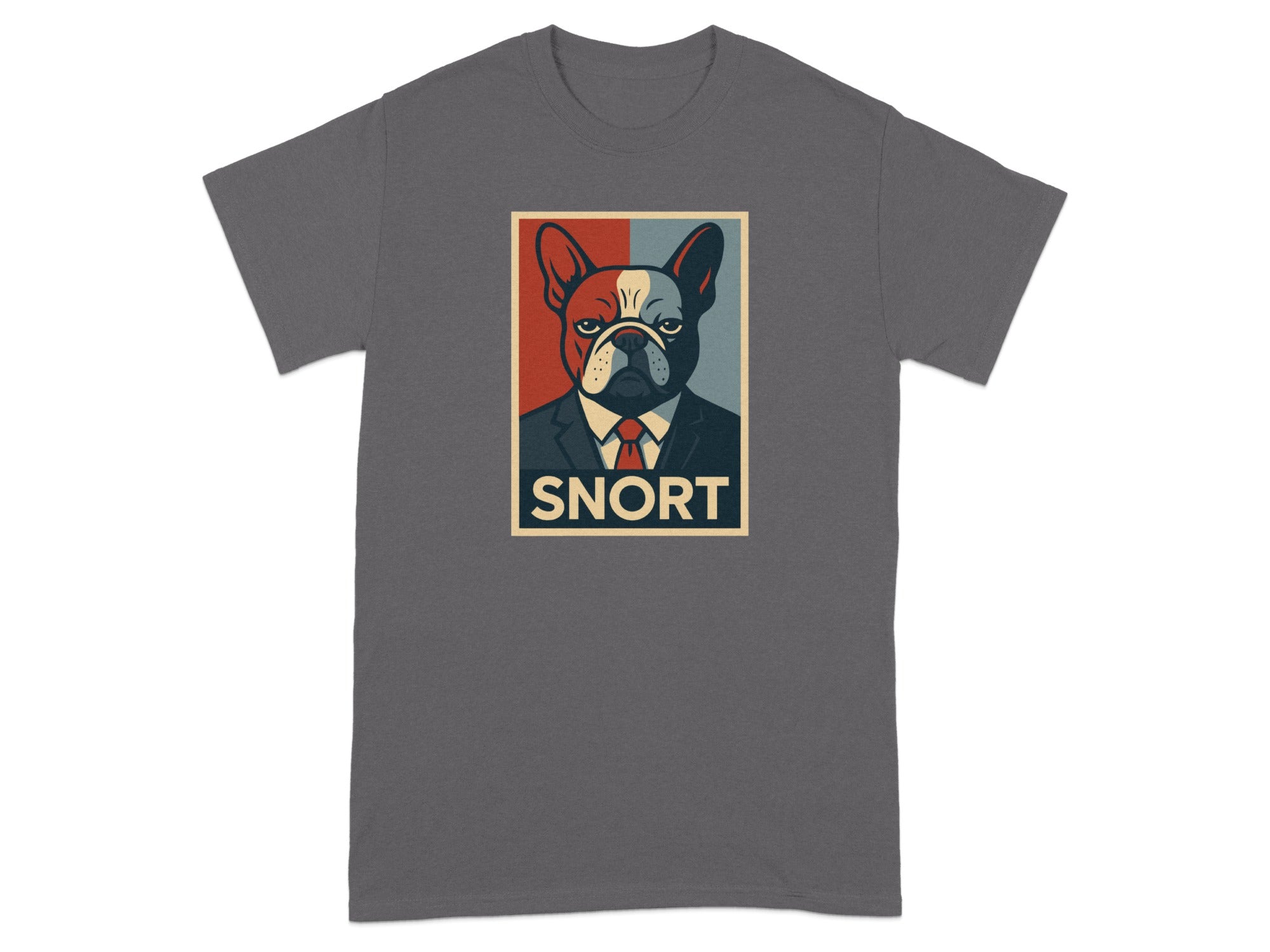 Snort French Bulldog Graphic Tee Product