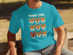 Today I Feel Fox Themed Emotions T-shirt