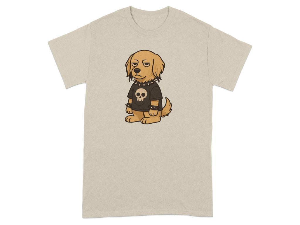 Cool Dog with Skull Shirt Graphic T-Shirt