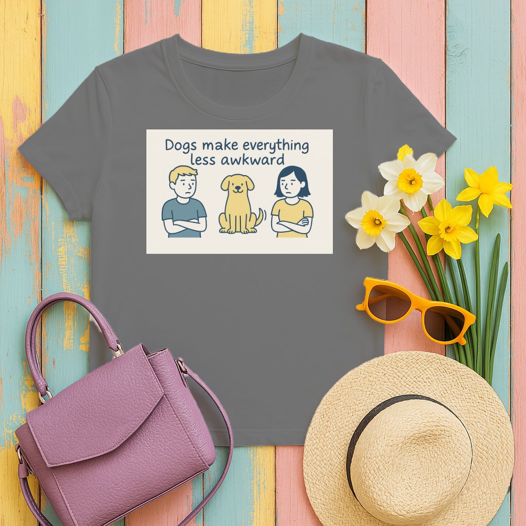 Dogs Make Everything Less Awkward Shirt product type