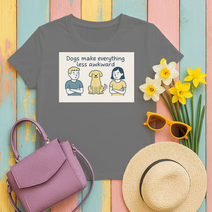 Dogs Make Everything Less Awkward Shirt product type
