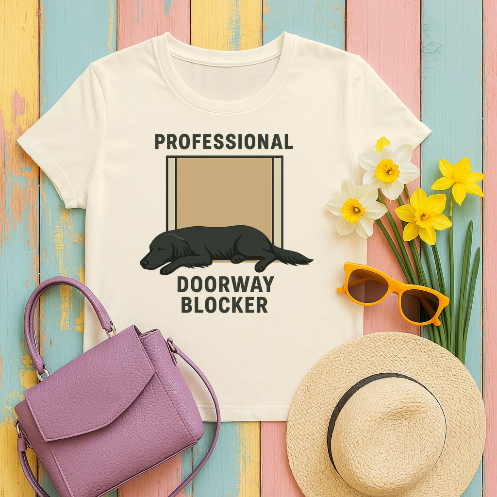 Flat-Coat Professional Doorway Blocker Tee in Natural
