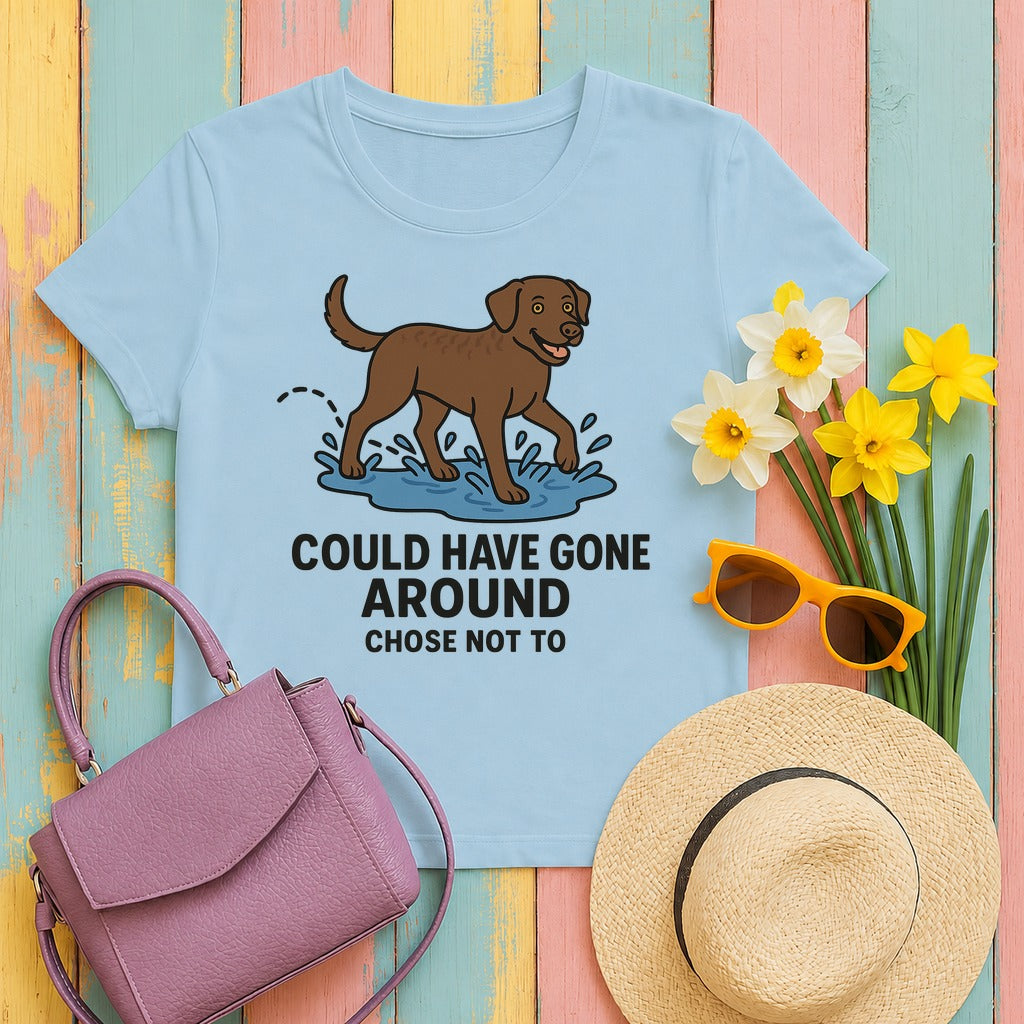 Chesapeake Could Have Gone Around Tee in Light Blue