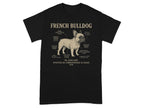 French Bulldog Graphic Tee With Vintage Design