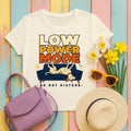 Low Power Mode Greyhound T-Shirt in Natural