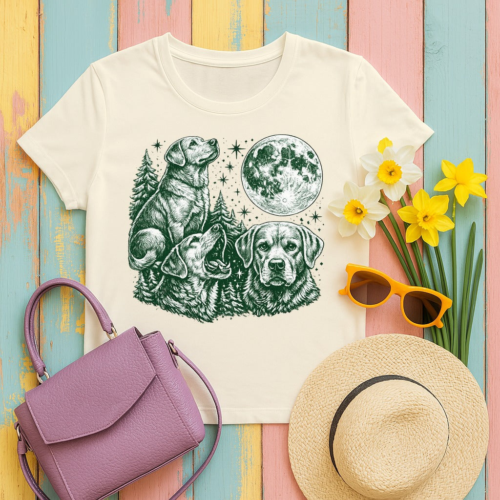 Moonlit Labs Forest Dream T-Shirt in Natural
