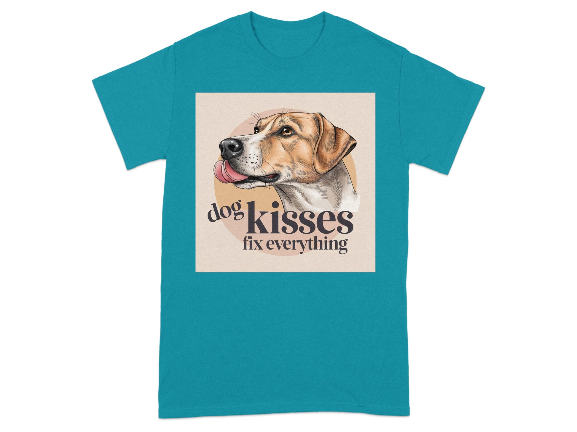 Dog Kisses Fix Everything Graphic T-Shirts product