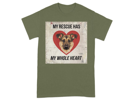 My Rescue Has My Whole Heart T-shirt product