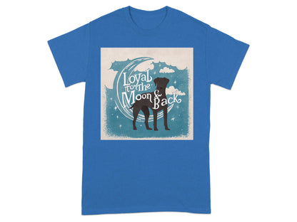 Loyal to The Moon and Back Dog T-Shirt product type