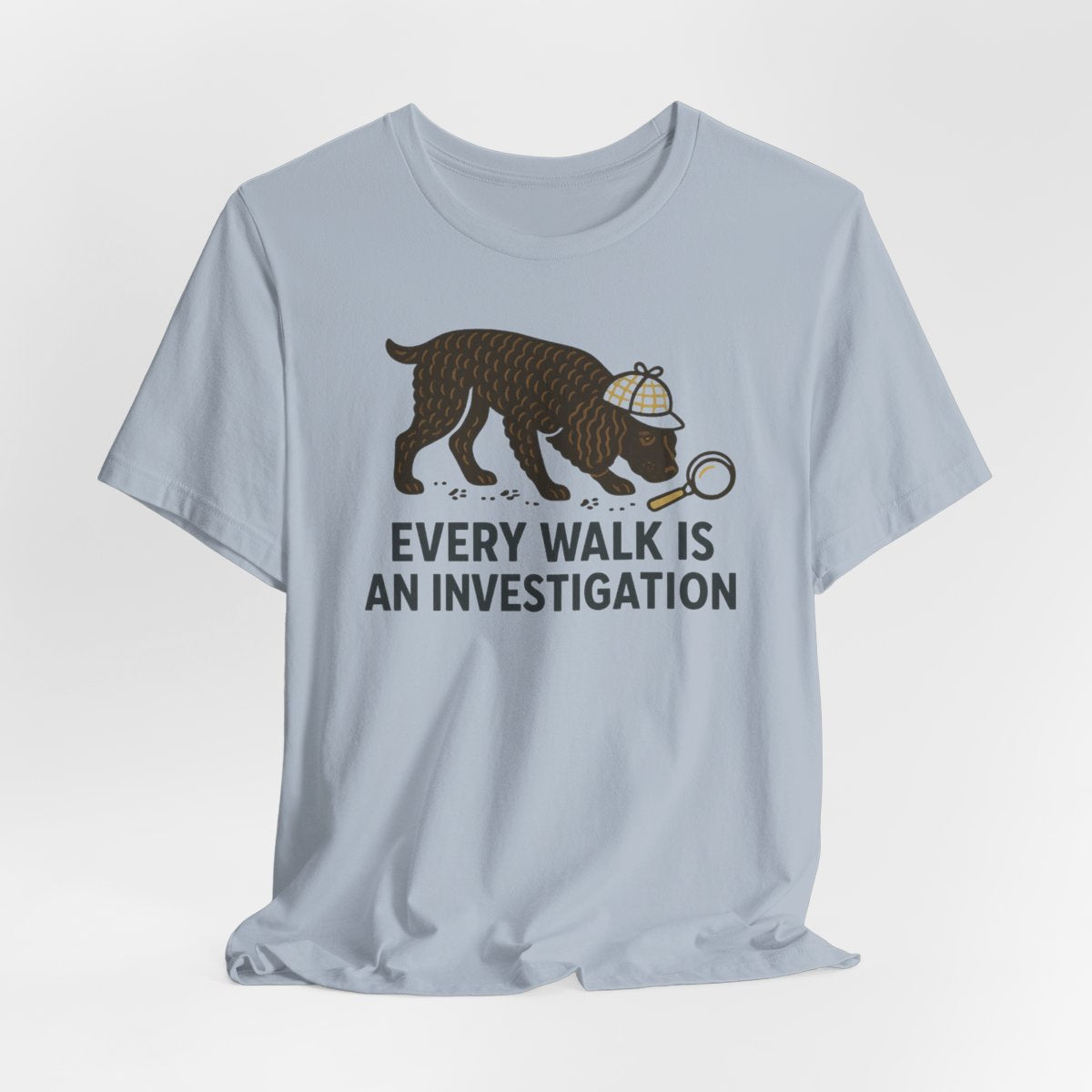 American Water Spaniel Every Walk Is An Investigation Tee