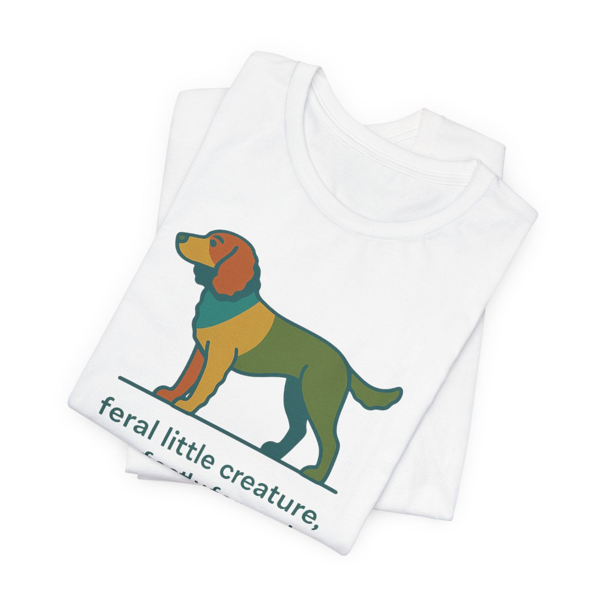 American Water Spaniel Feral Little Creature Tee