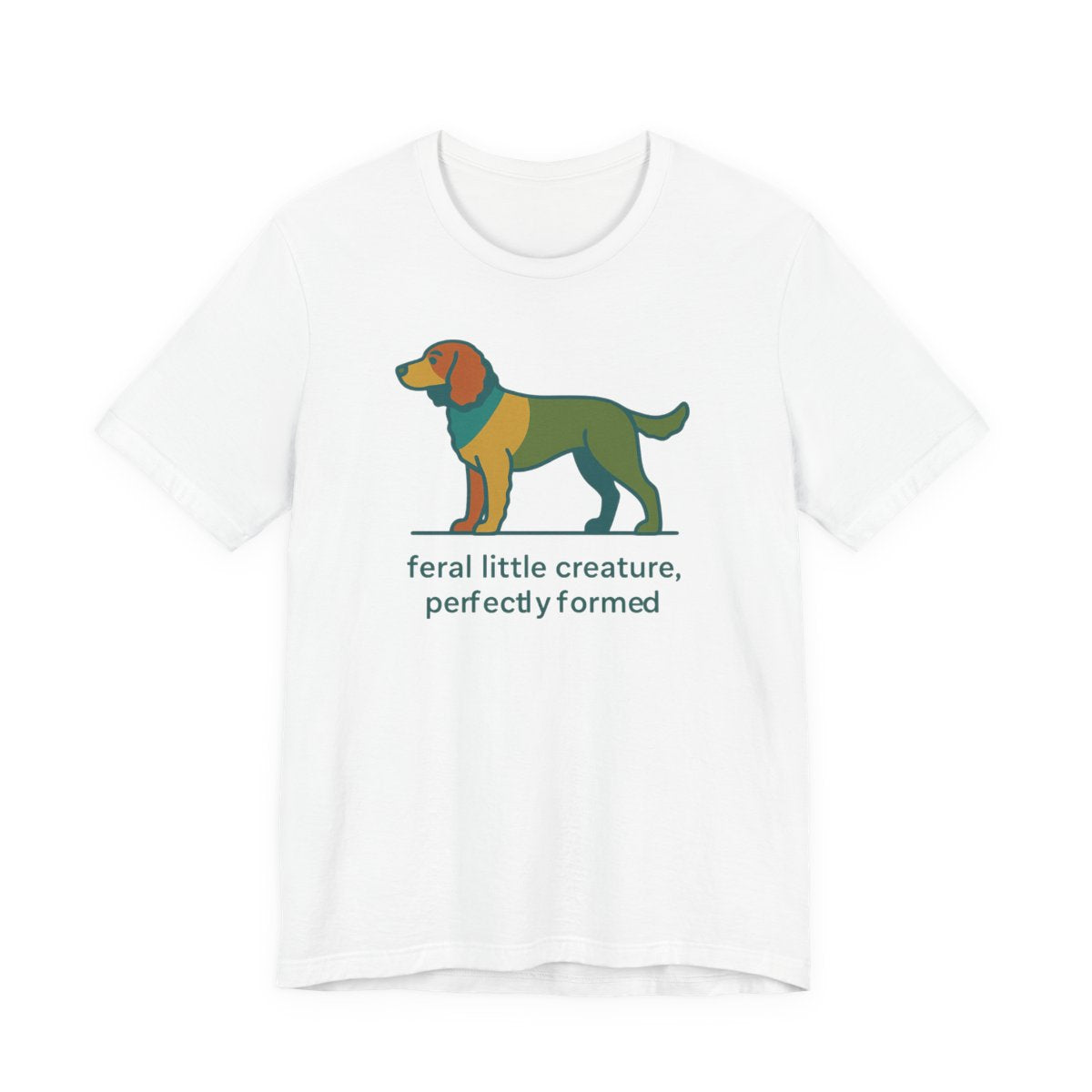 American Water Spaniel Feral Little Creature Tee
