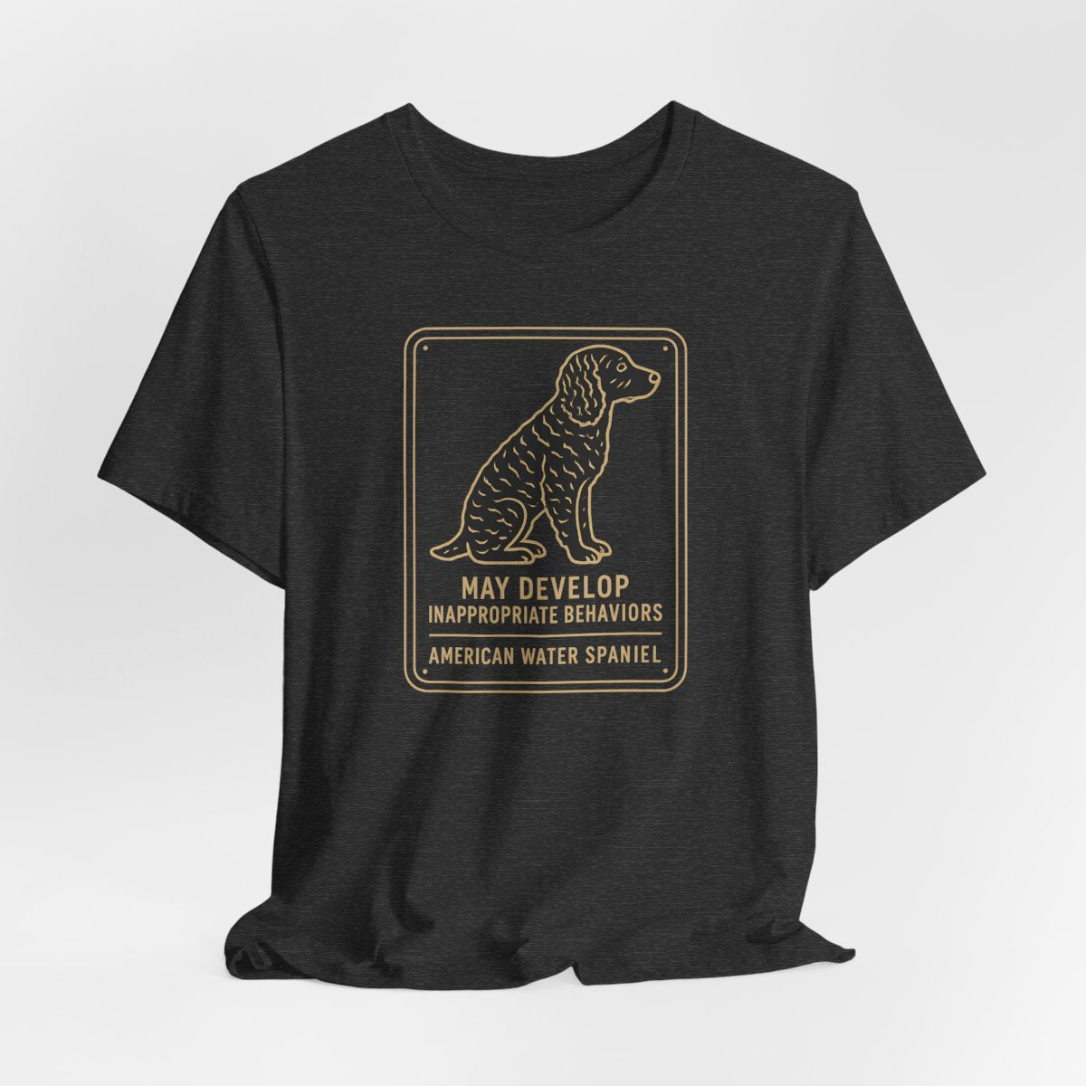 American Water Spaniel May Develop Inappropriate Behaviors Tee