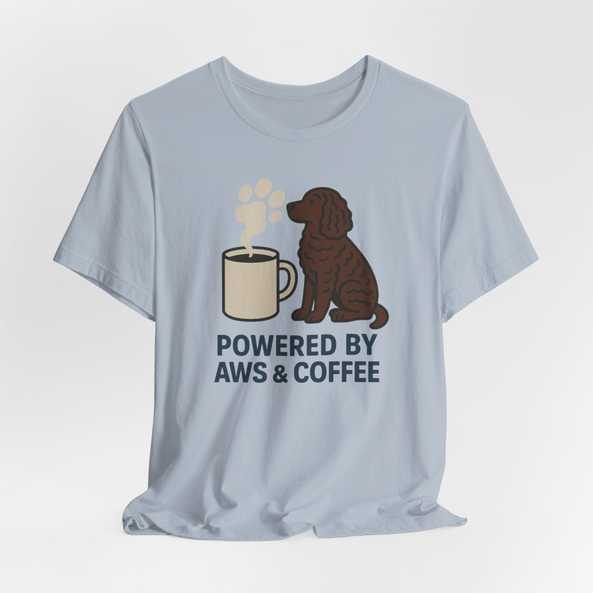 American Water Spaniel Powered By AWS And Coffee Tee