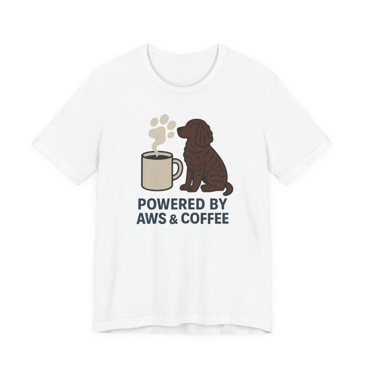 American Water Spaniel Powered By AWS And Coffee Tee