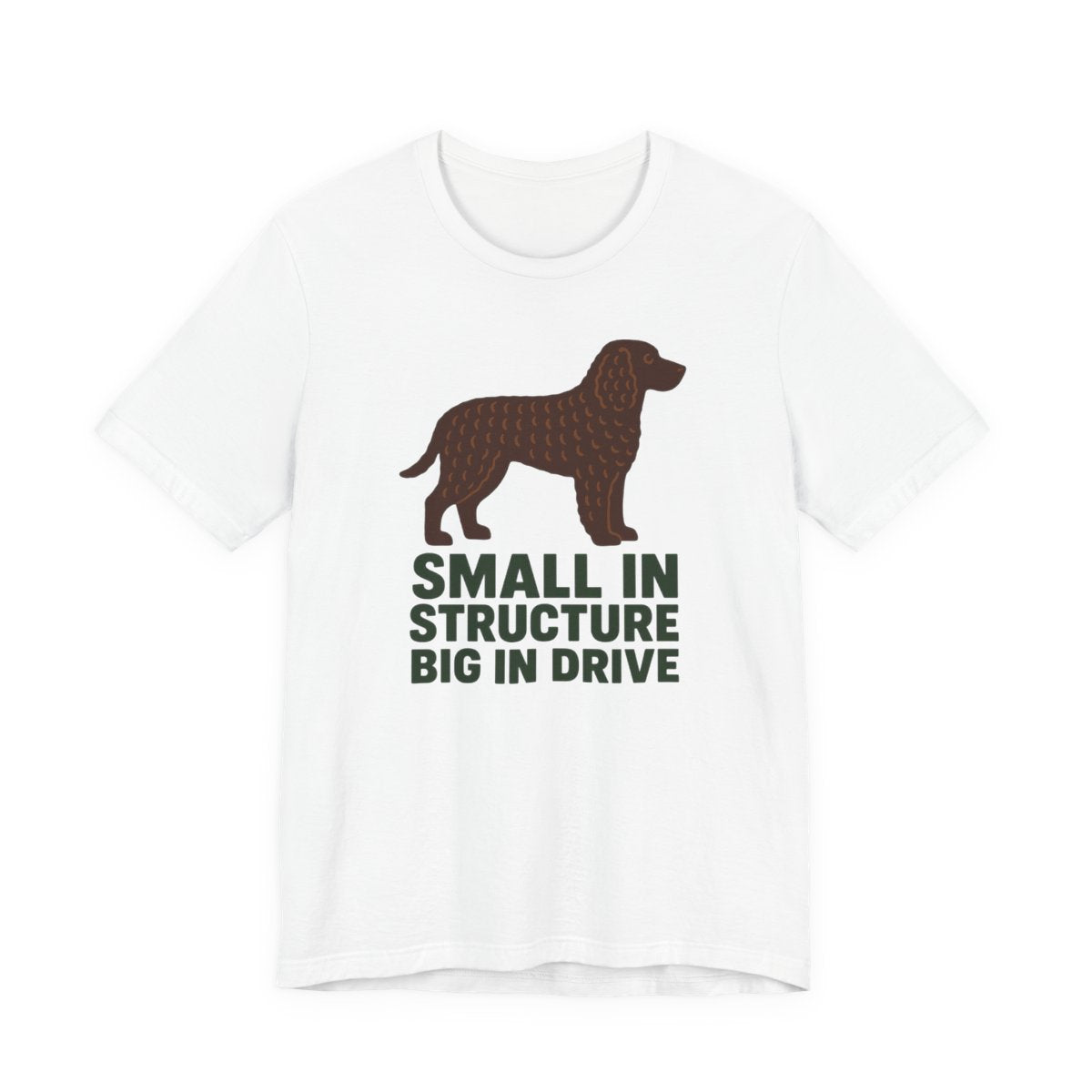 American Water Spaniel Small In Structure Big In Drive Tee