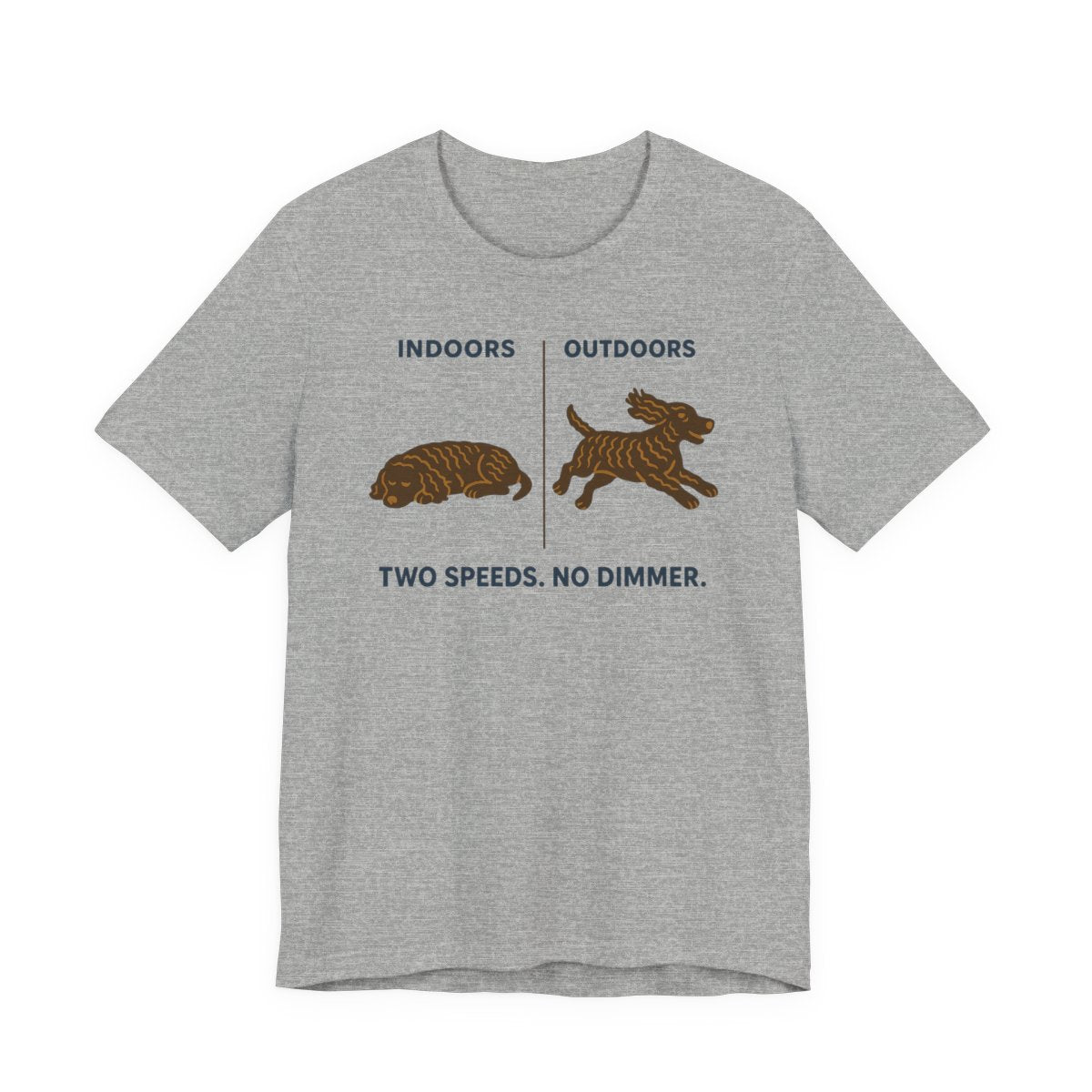 American Water Spaniel Two Speeds No Dimmer Tee