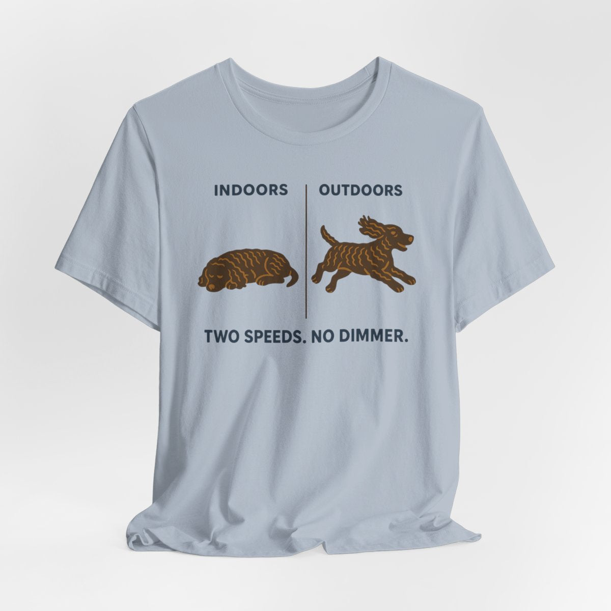 American Water Spaniel Two Speeds No Dimmer Tee