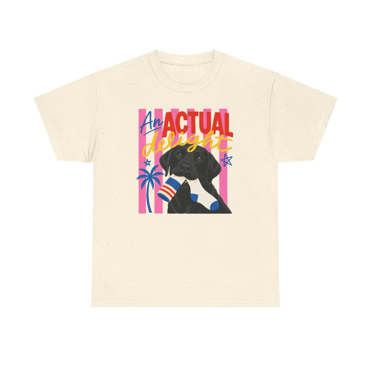 An Actual Delight Lab Pup Graphic t-shirt, view 3