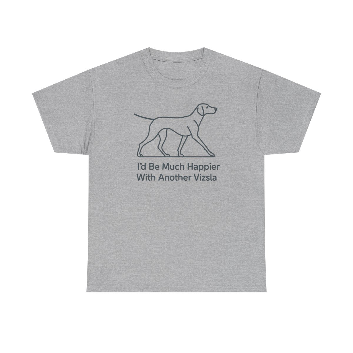 Another Vizsla t-shirt, Sport Grey