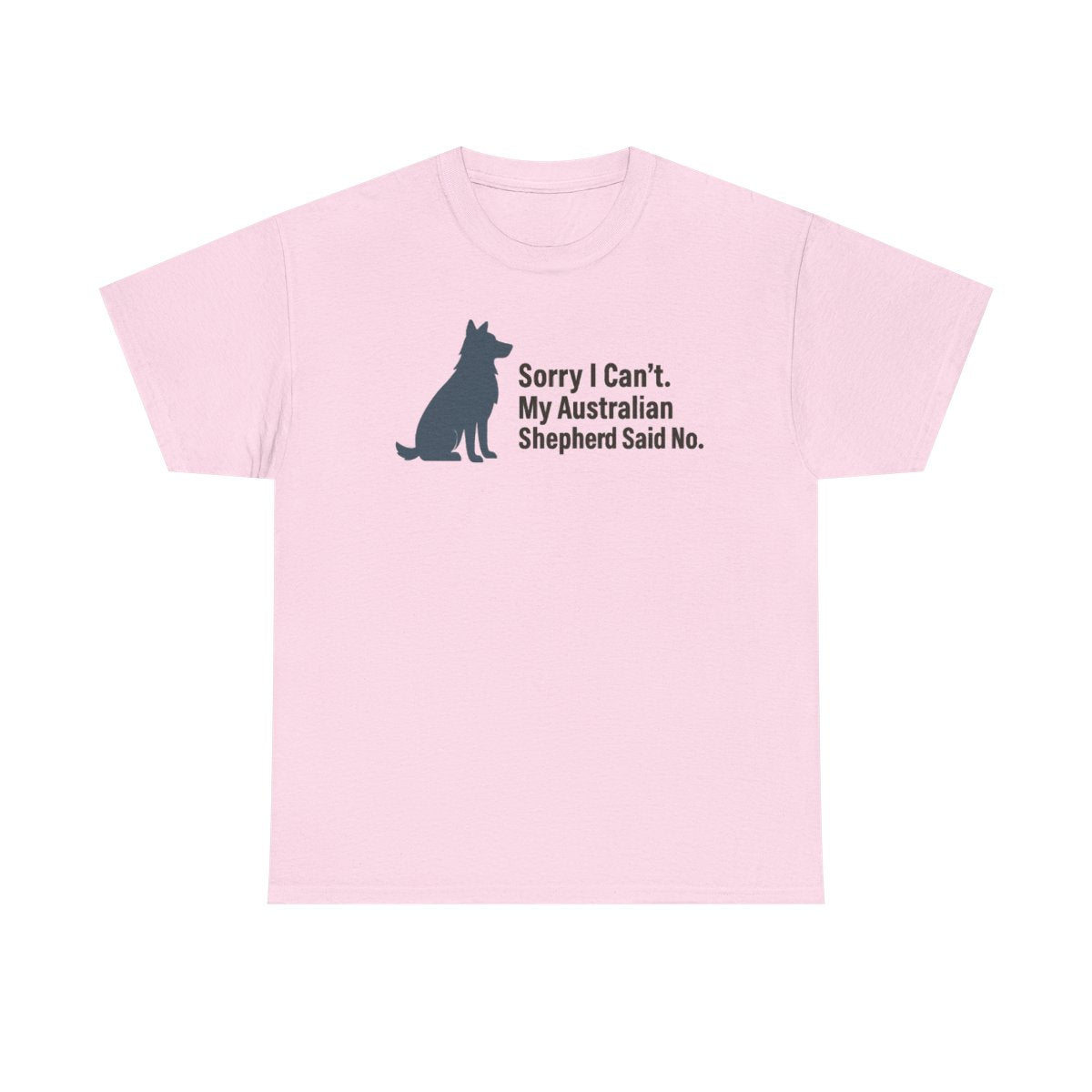 Aussie Said No. Humorous Graphic T-Shirt