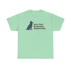 Aussie Said No. Humorous Graphic t-shirt, view 4