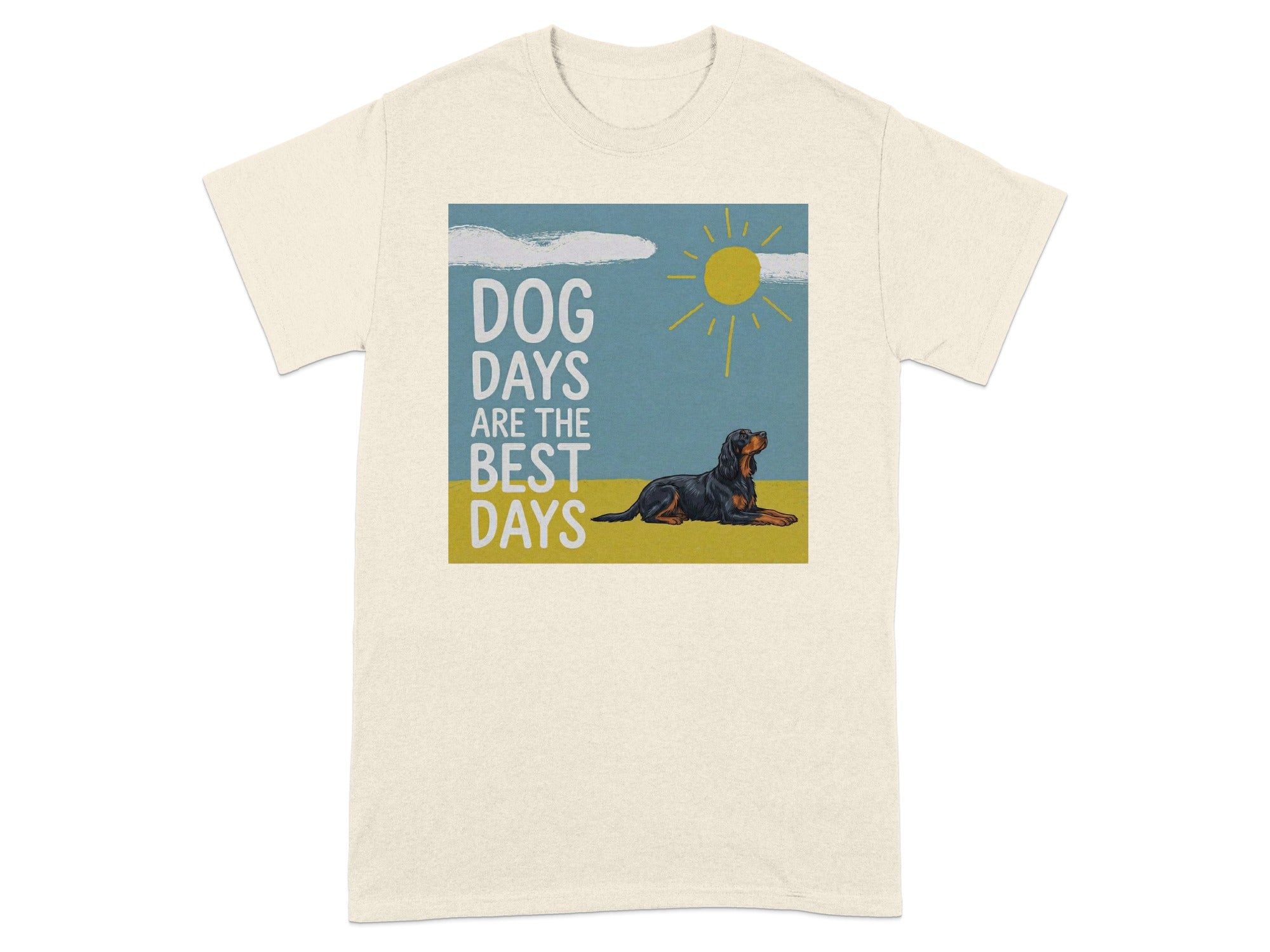 Dog Days Are The Best Days T-shirt for Dog Lovers