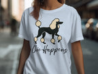 Chic Happens Poodle Graphic T-Shirt