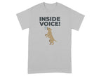 Inside Voice Dog Illustration T-shirt