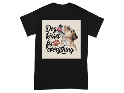 Dog kisses fix everything t-shirt product