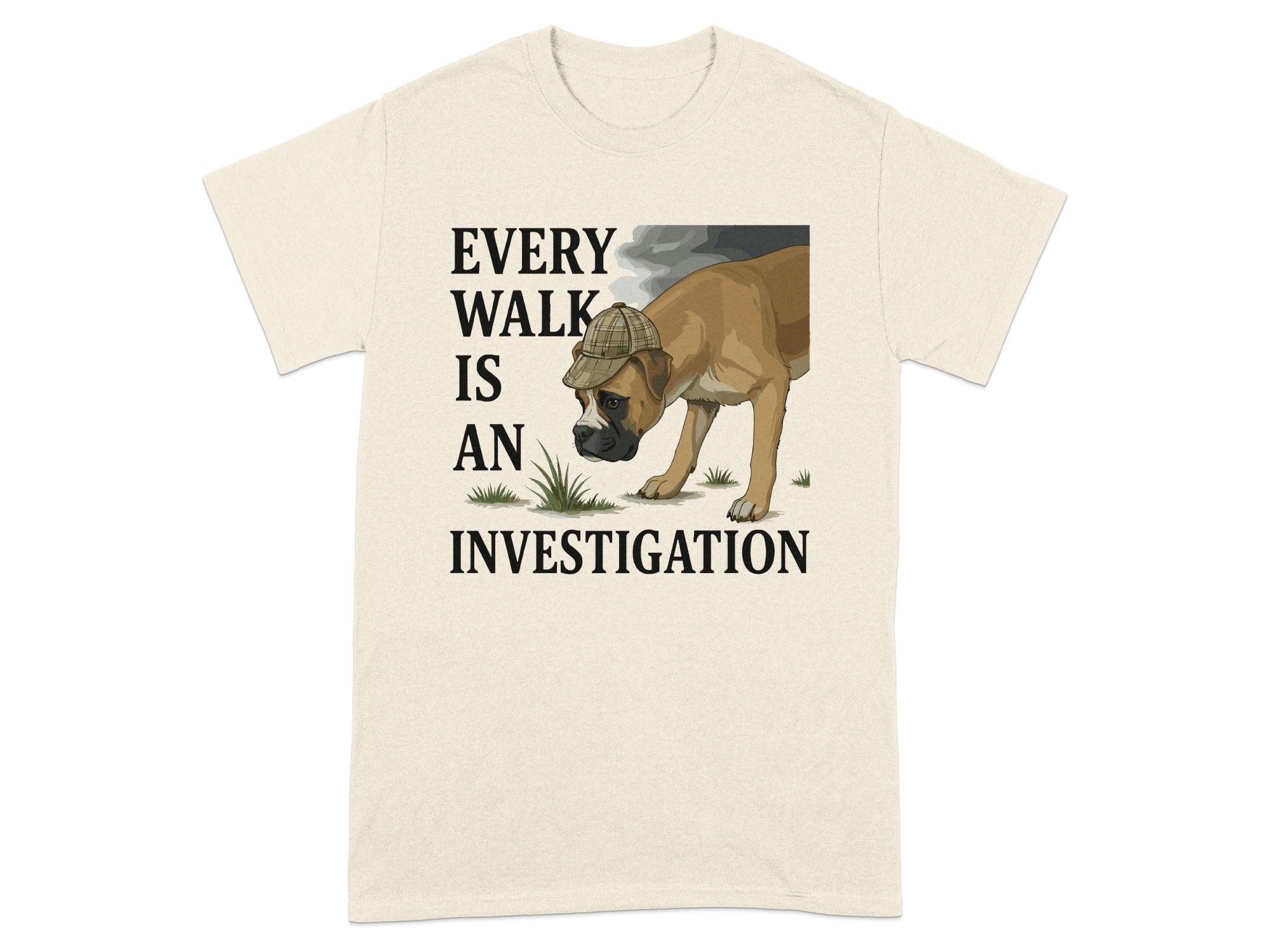 Every Walk Is An Investigation T-shirt