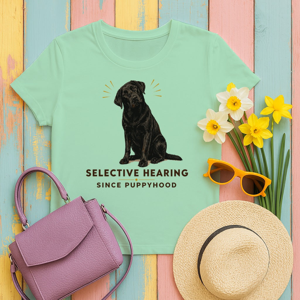 Selective Hearing Lab T-Shirt in Mint Green