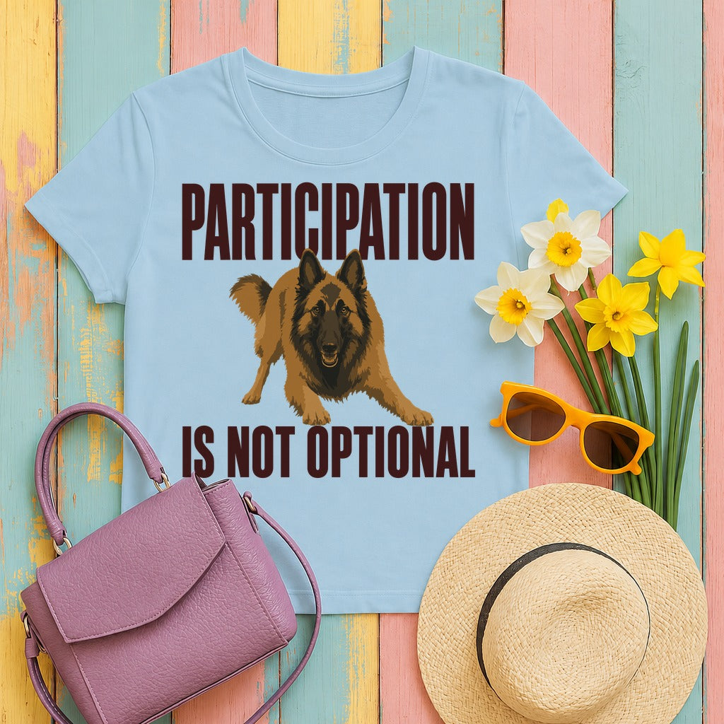 Play Participation Belgian Tervuren T-Shirt in Light Blue