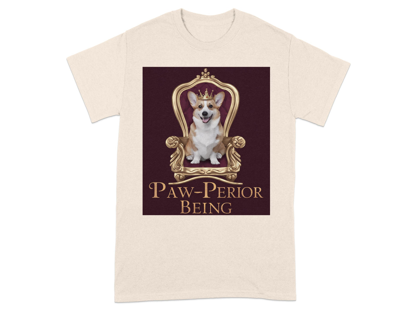 Paw-Perior Being Crowned Royalty Dog T-Shirt product