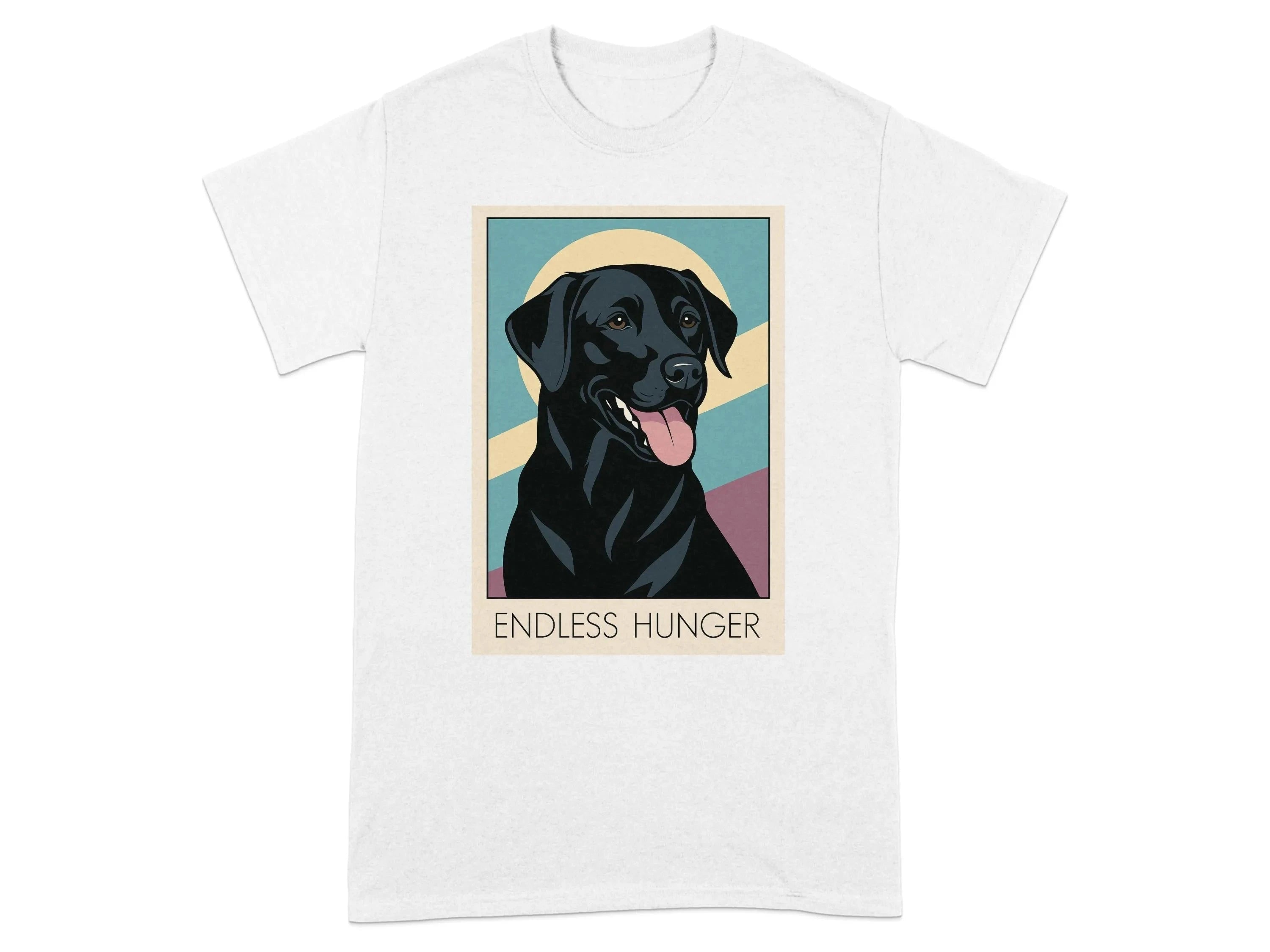 Endless Hunger Labrador Retriever Graphic Design T-Shirt T-shirt