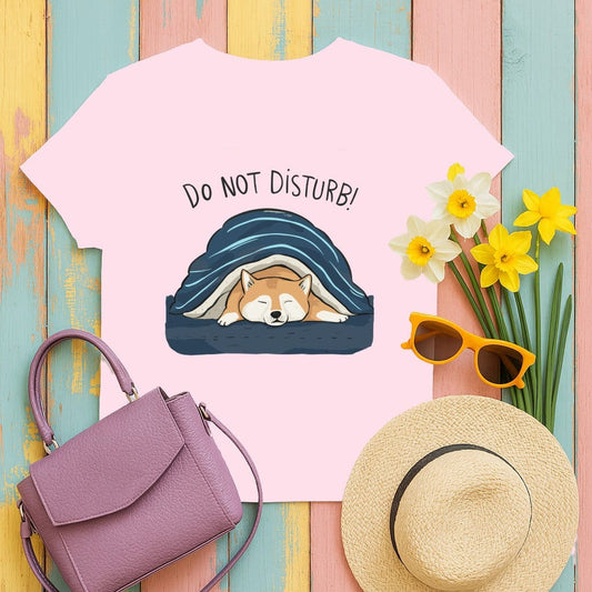 Do Not Disturb Sleeping Dog Graphic T-shirt product type