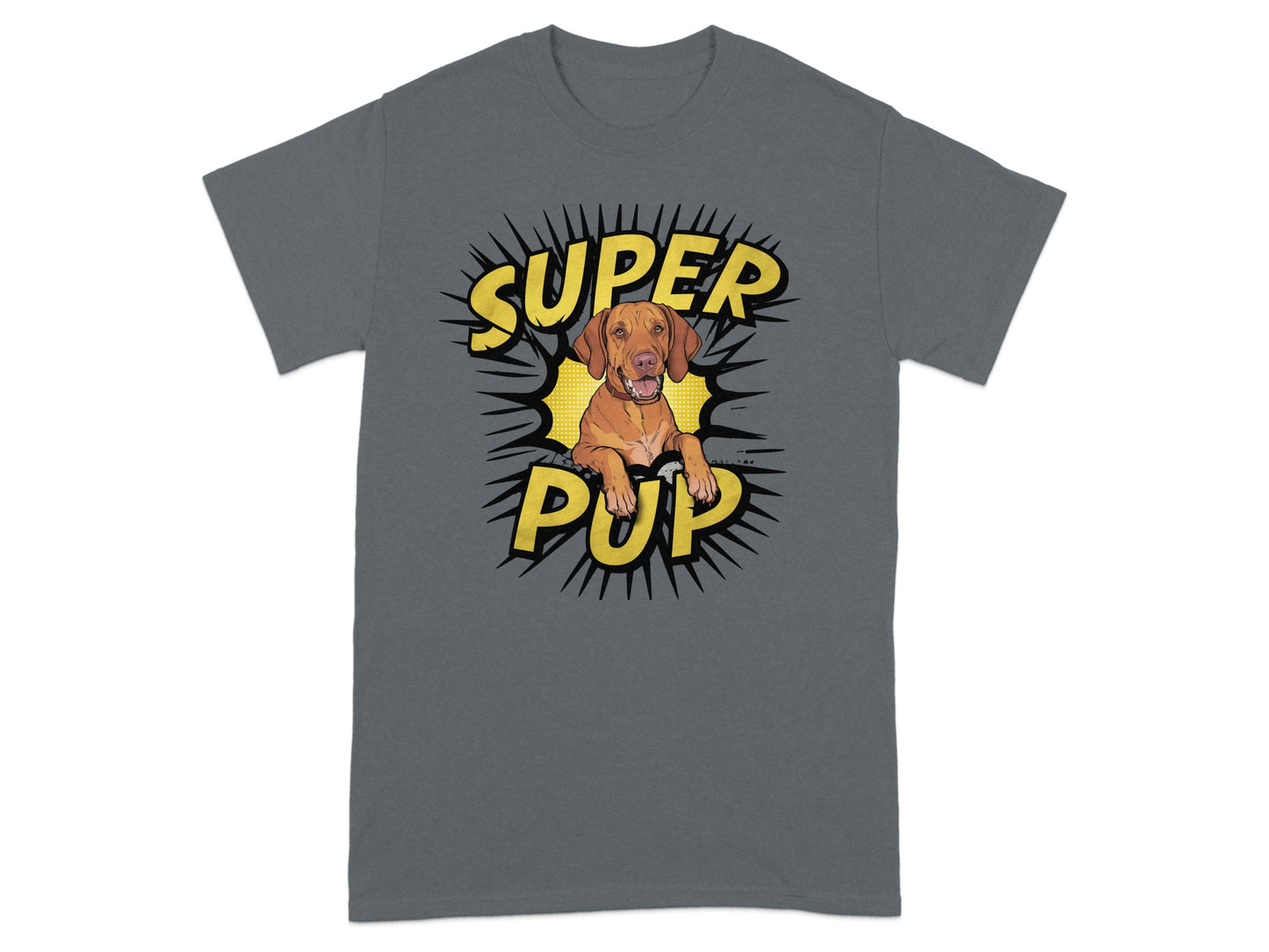 Super Pup Graphic Tee with Adorable Dog Design product